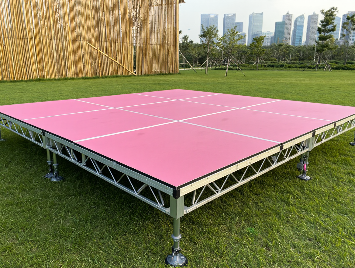 Aluminum Platform with Riser